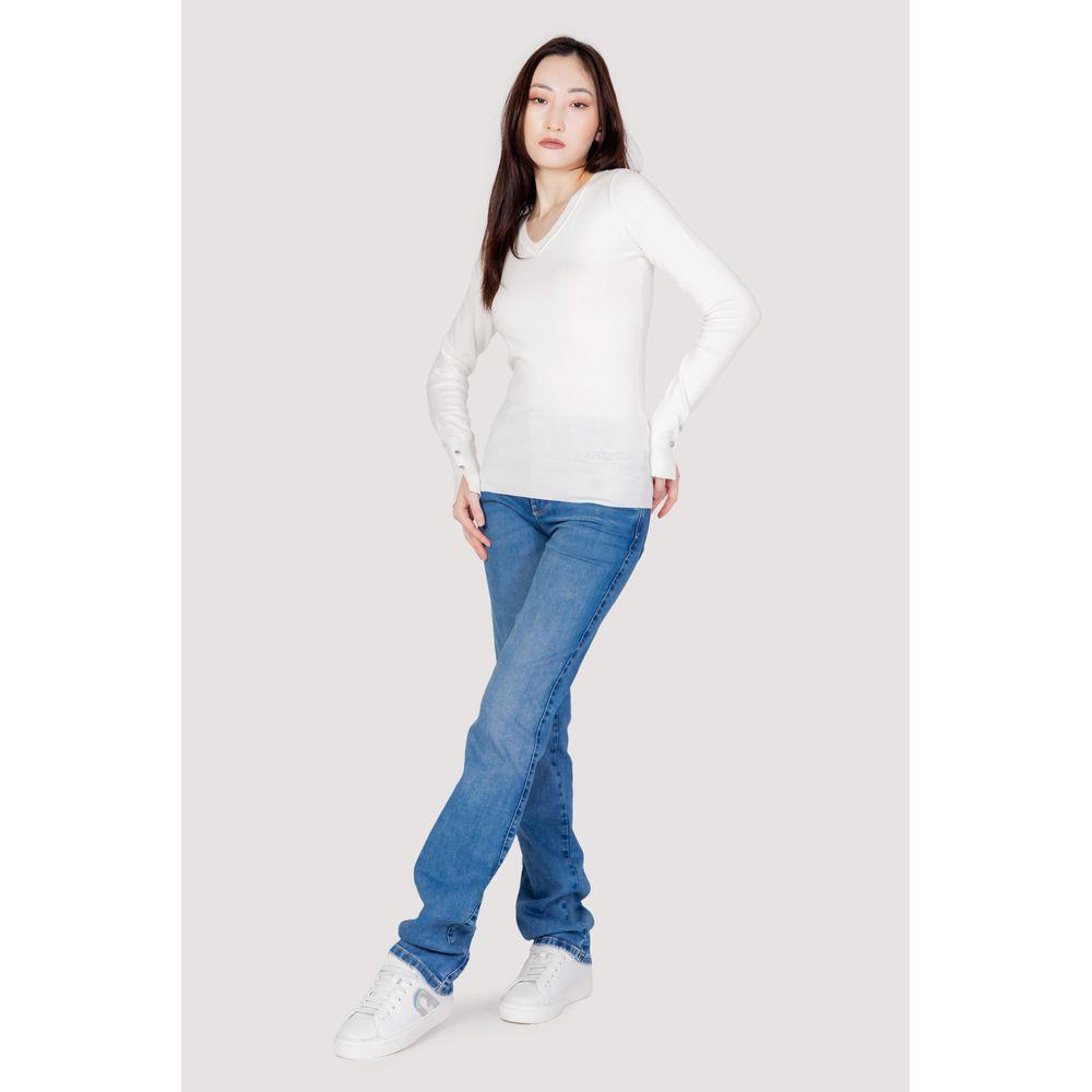 Guess White Cotton Sportswear GU-11479800008-IT38|XS