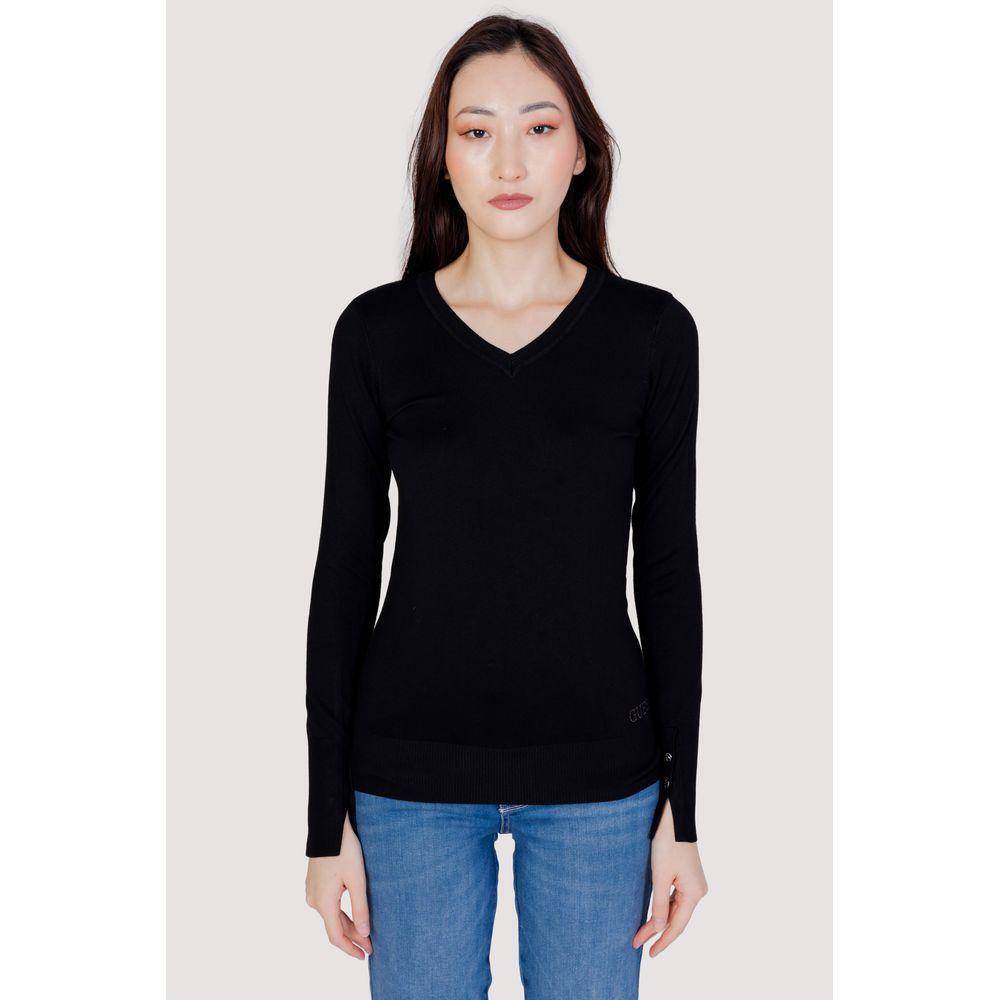 Guess Black Cotton Sportswear GU-11479800009-IT38|XS