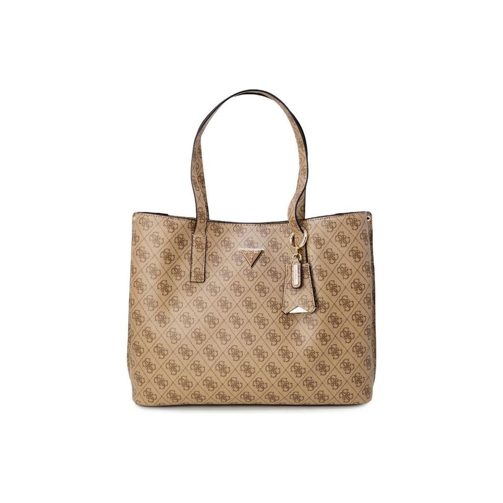 Guess Beige Polyethylene Handbag GU-11548600309