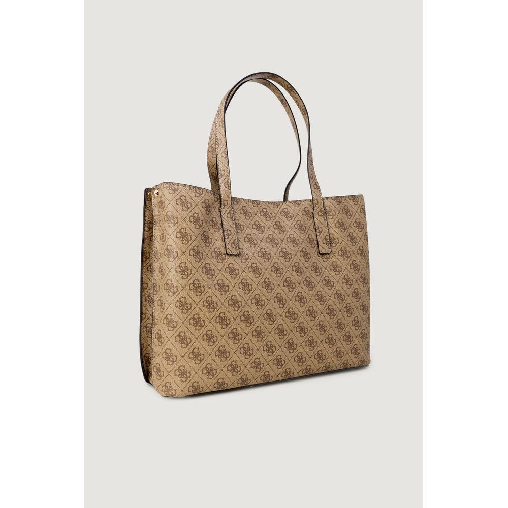 Guess Beige Polyethylene Handbag GU-11548600309