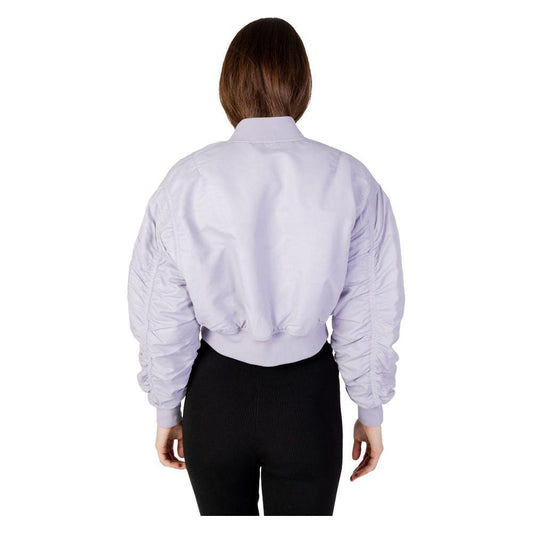 Calvin Klein Jeans Purple Polyamide Jackets & Coat CA-11558902203-IT38|XS