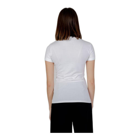 Guess White Cotton T-Shirt GU-13240000008-IT38|XS