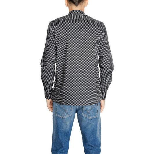 Antony Morato Gray Cotton Shirt AN-14637800153-IT46 | S