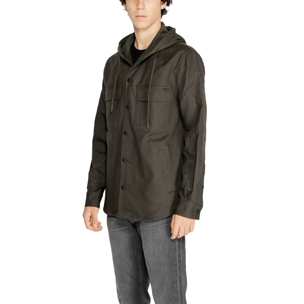 Antony Morato Green Cotton Shell Jacket