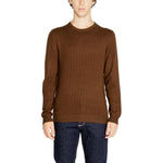 Antony Morato Brown Viscose Sweater AN-14638500140-IT46 | M