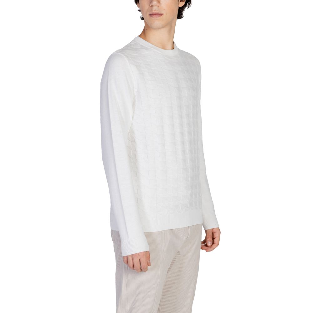 Antony Morato White Cotton Sweatshirt