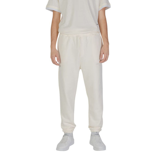 Underclub Cream Cotton Joggers (Workout Pants) 1728,71956299936,Clothing,Cream,IT48 | L,Joggers (workout pants) - Sportswear - Clothing,Men,New with tags,Sportswear - Clothing,Underclub