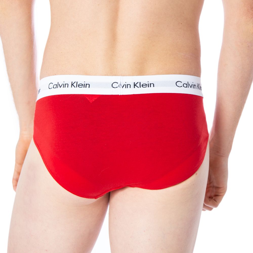 Calvin Klein Underwear Red Cotton Briefs