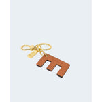 Alviero Martini Prima Classe Beige Leather Keychain ALMAPRCL-8005300127