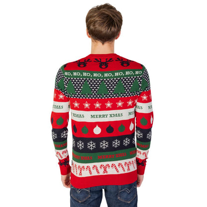 Only & Sons Red Cotton Sweatshirt