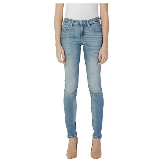Guess Blue Cotton Skinny Jean GU-10123300176-W34 | L30