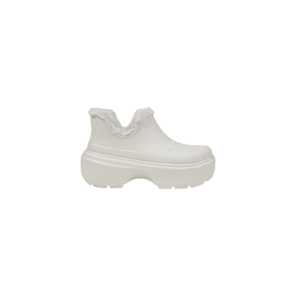 Crocs White Croslite Ankle Boots