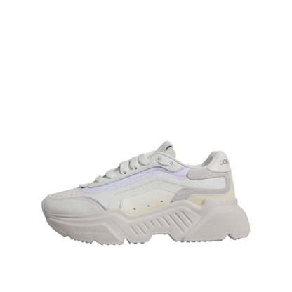 Dolce & Gabbana White Daymaster Low Top Sneakers Shoes