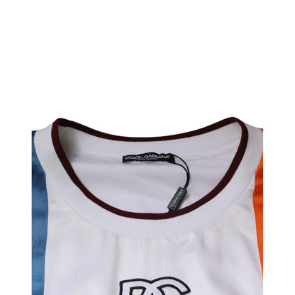 Dolce & Gabbana Multicolor Jersey Tank Sleeveless T-shirt