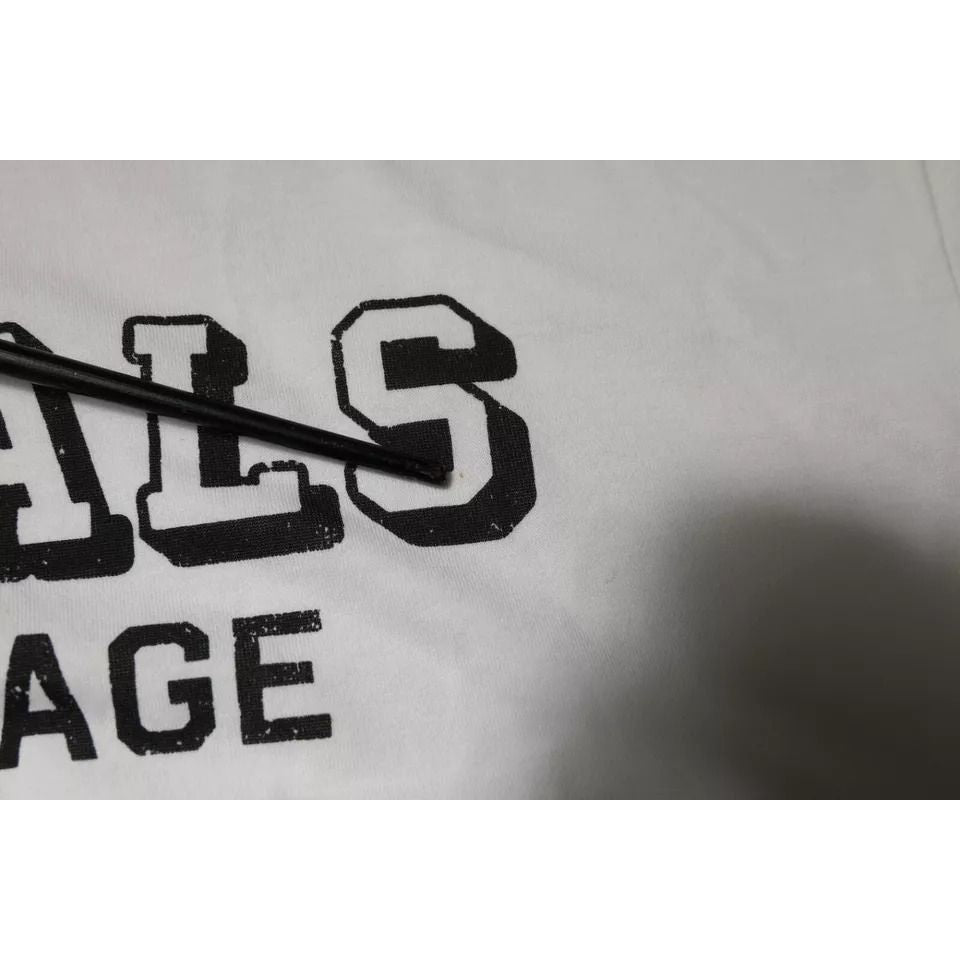 Dolce & Gabbana White Royals Heritage Cotton T-shirt