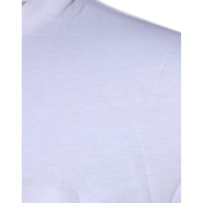 Dolce & Gabbana White DG Logo Cotton Crew Neck T-shirt