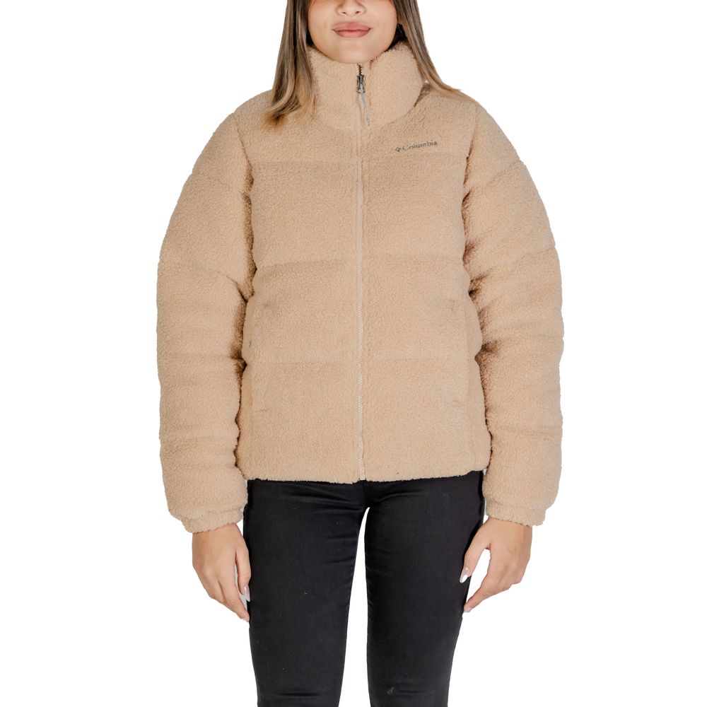 Columbia Beige Nylon Coat