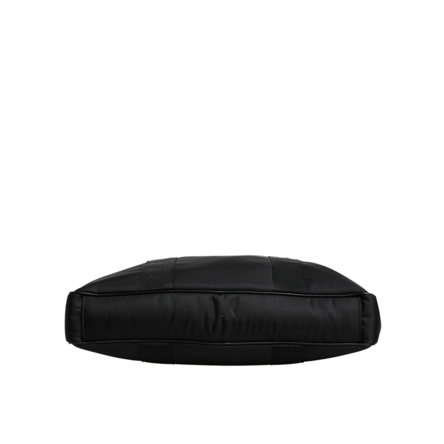 Dolce & Gabbana Black Logo Plaque Double Handle Messenger Bag