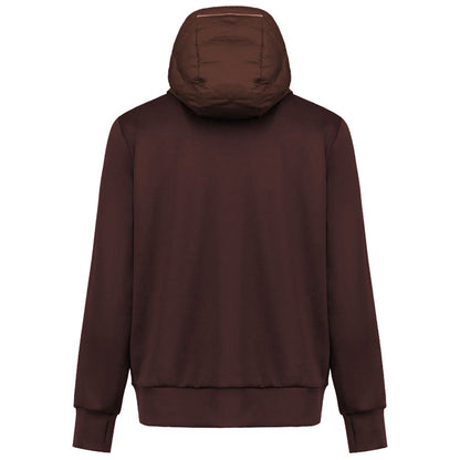 People Of Shibuya Brown Polyester Men Jacket