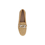Casadei Woven leather Loafers CA-1D281J0101C12932804NATURALE-EU36/US6