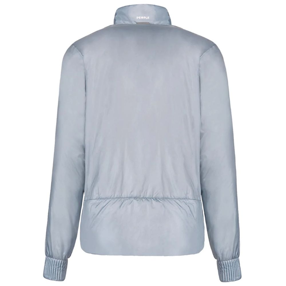 People Of Shibuya Light Blue Nylon Women Jacket