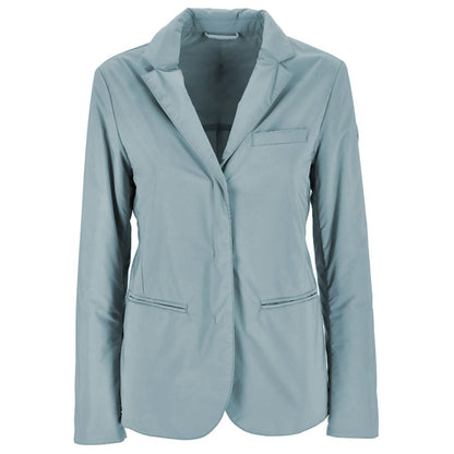 People Of Shibuya Light Blue Polyester Women Jacket
