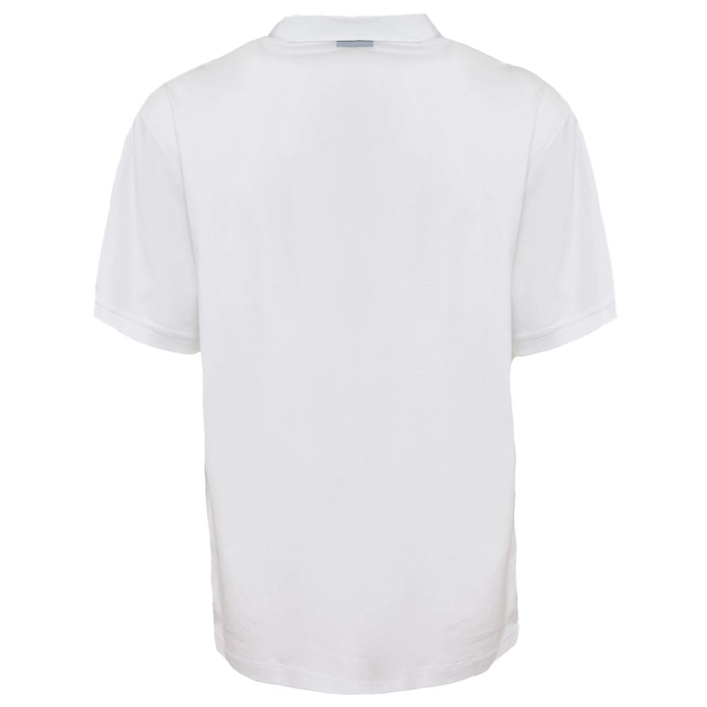 People Of Shibuya Bianco Cotton Men Polo Shirt