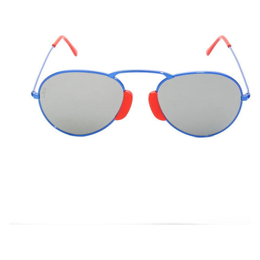 LGR Blue Metal Sunglasses LGAGADIRBLUE08AC