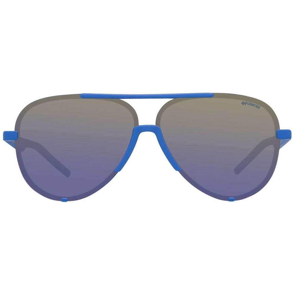 Polaroid Blue Plastic Sunglasses POPLD6017SZDI60PWAC