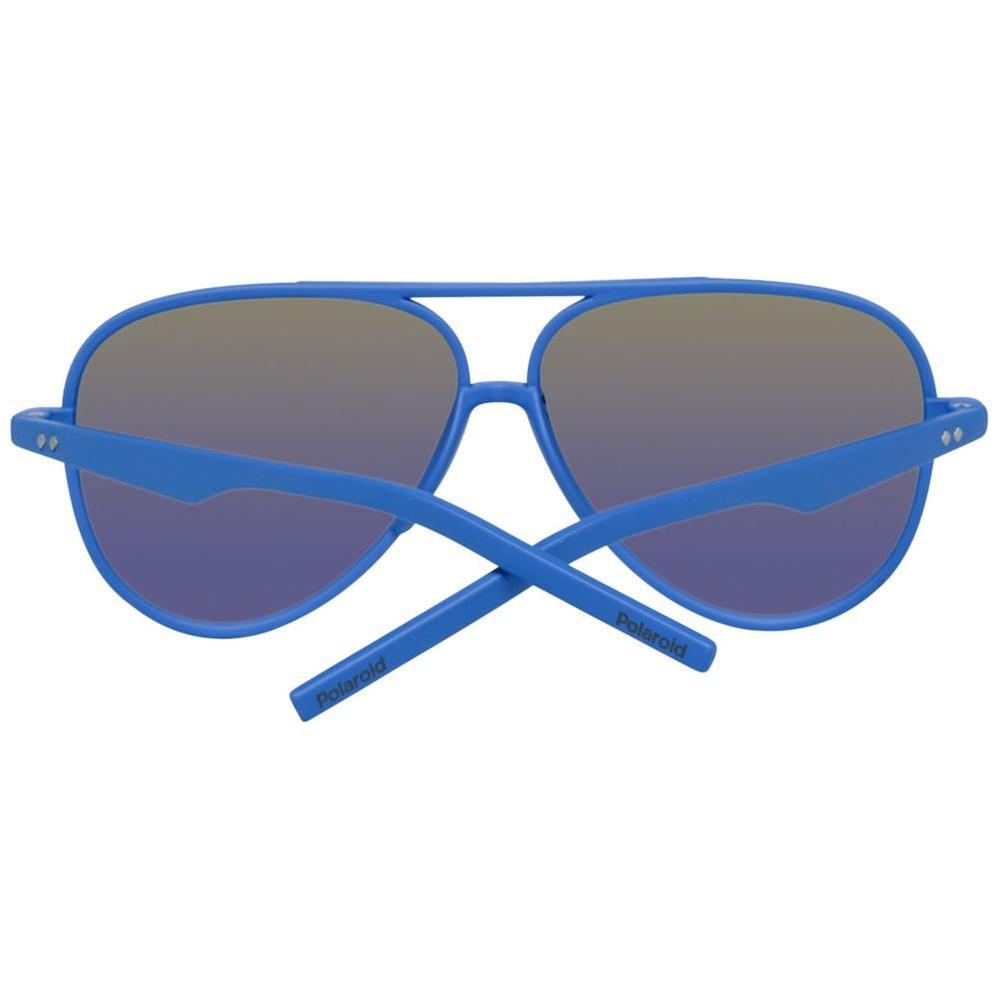 Polaroid Blue Plastic Sunglasses POPLD6017SZDI60PWAC