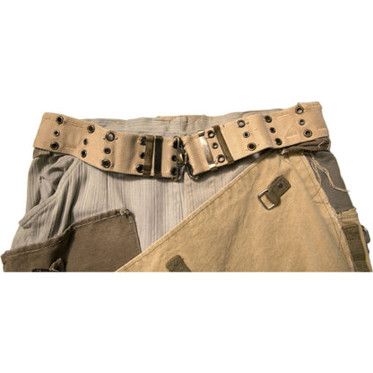 Dolce & Gabbana Multicolor Reconstructed Flight Cargo Pants