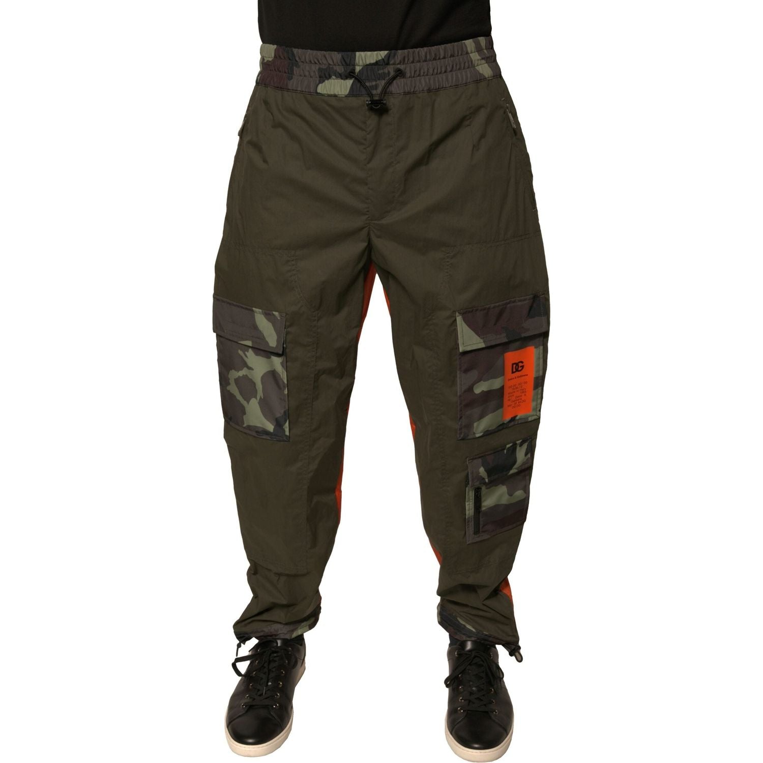 Dolce & Gabbana Multicolor Camouflage Jogger Cargo Pants