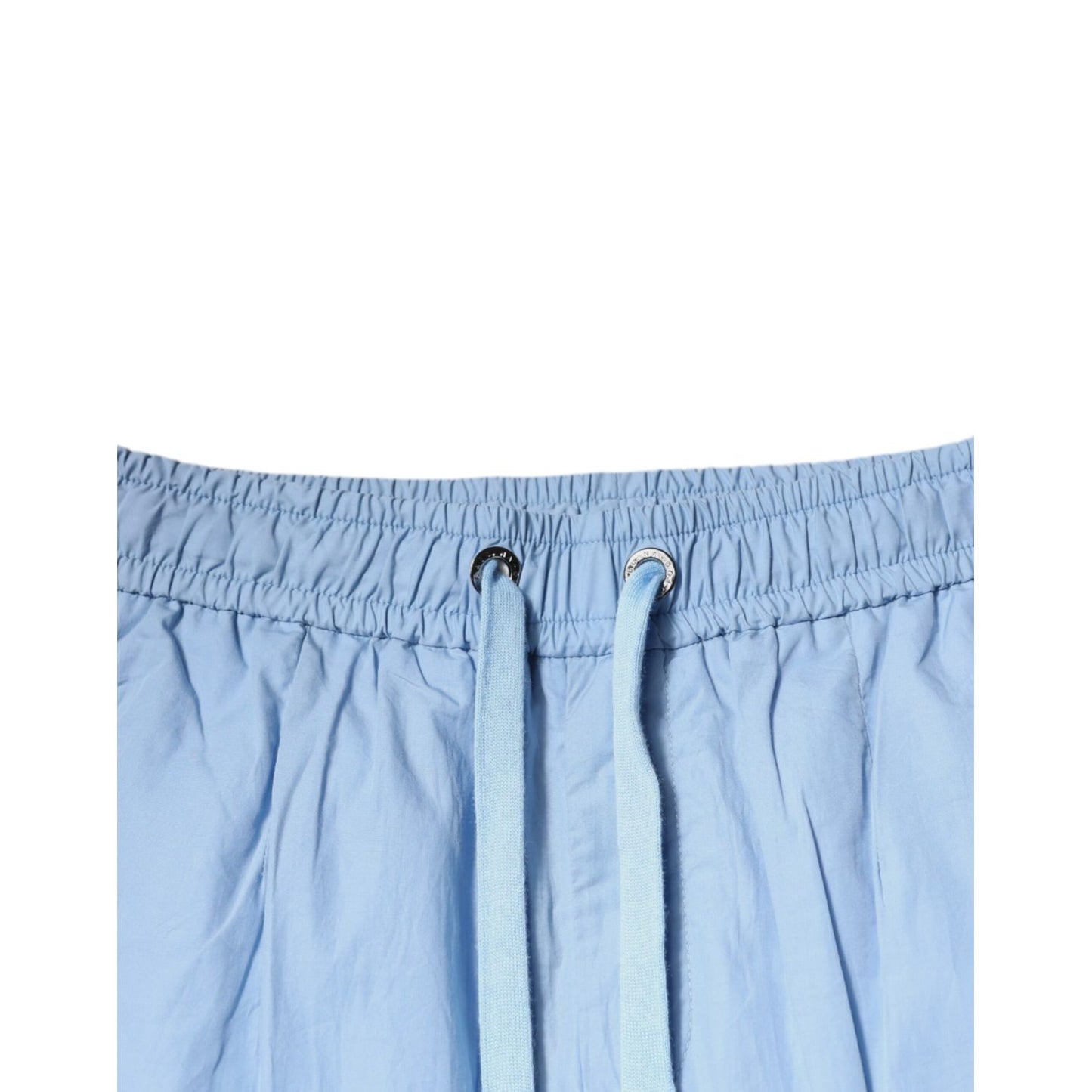 Dolce & Gabbana Blue Cotton Jogger Sweatpants Pants