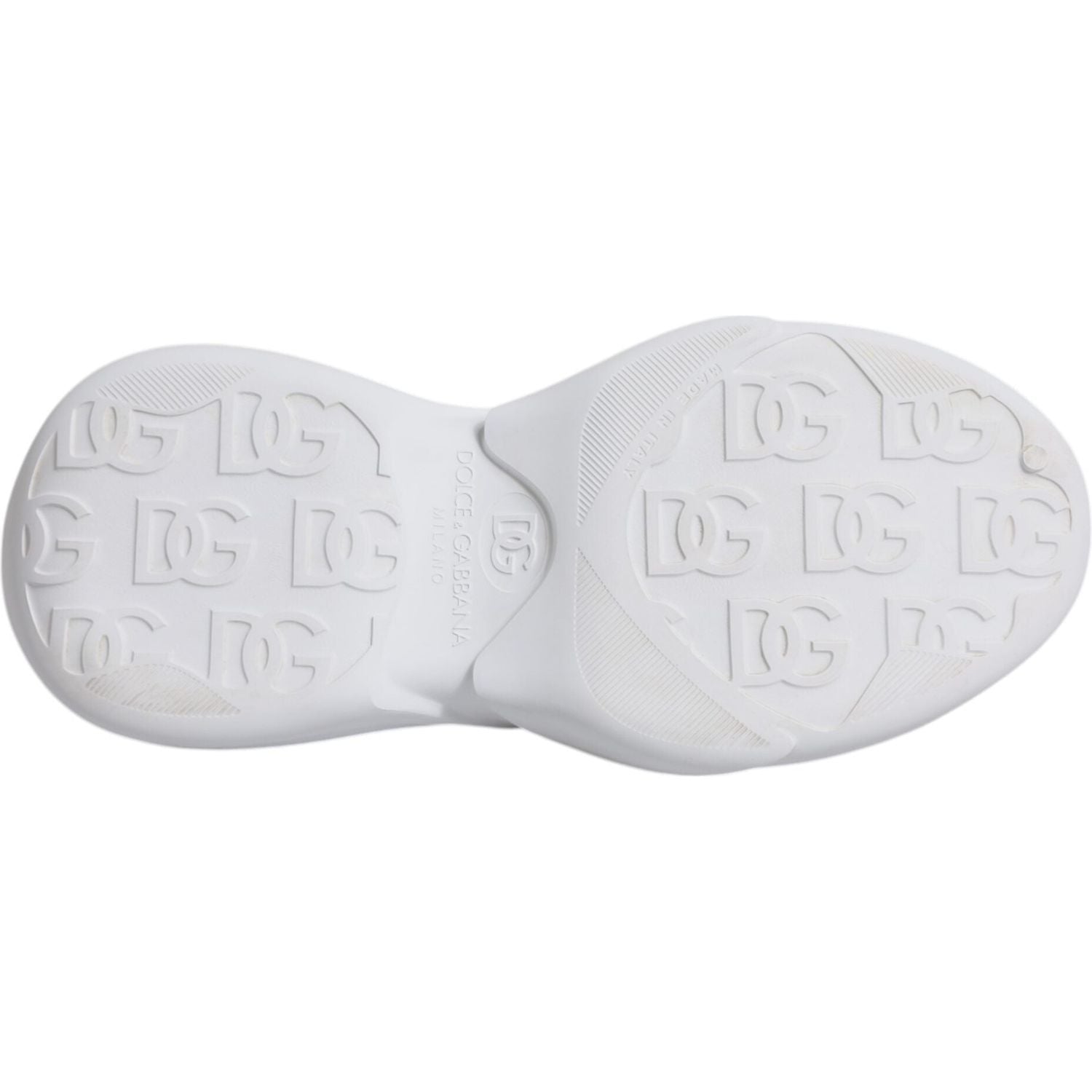 Dolce & Gabbana White Daymaster Low Top Men Sneakers Shoes