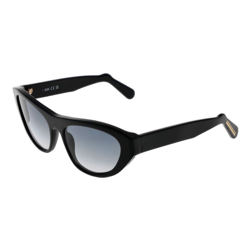 GCDS Black Acetate Sunglasses