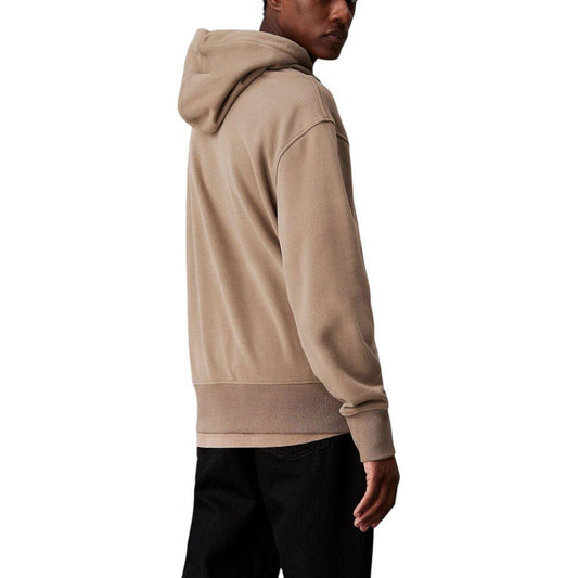 Calvin Klein Jeans Beige Cotton Hoody CA-16502400127-IT48 | L