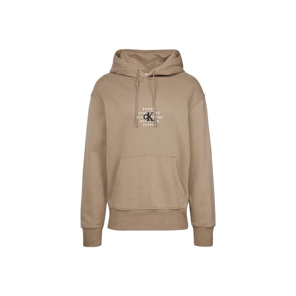 Calvin Klein Jeans Beige Cotton Hoody CA-16502400127-IT48 | L