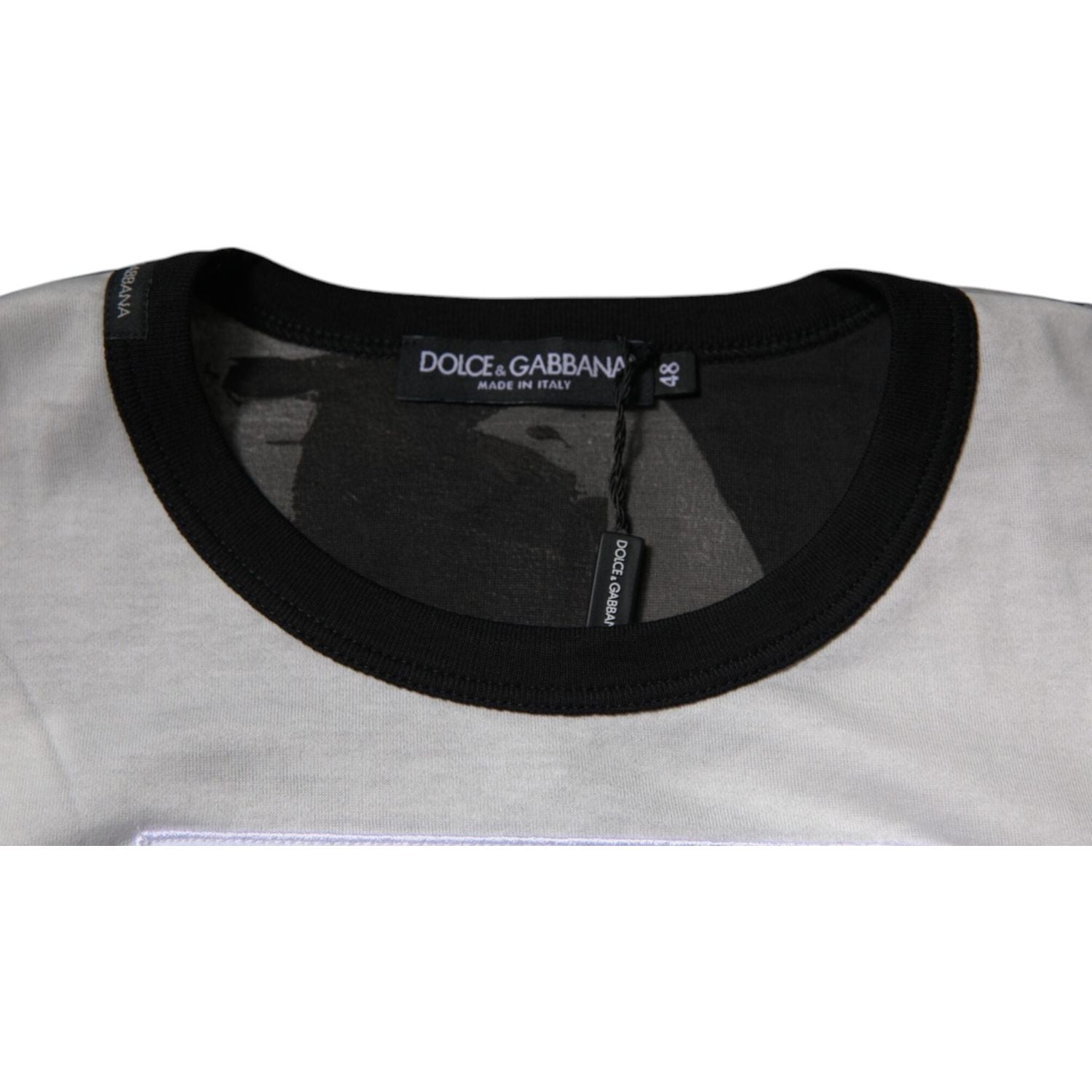 Dolce & Gabbana Multicolor Camouflage Crew Neck T-shirt