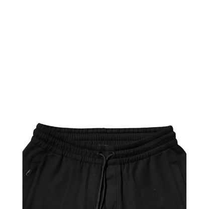 Dolce & Gabbana Black Cotton Jogger Jogging Pants