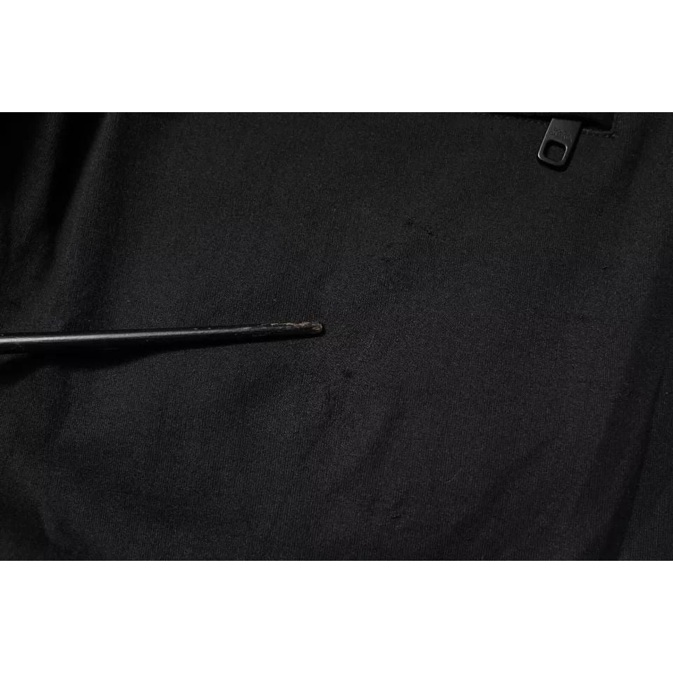 Dolce & Gabbana Black Cotton Jogger Jogging Pants