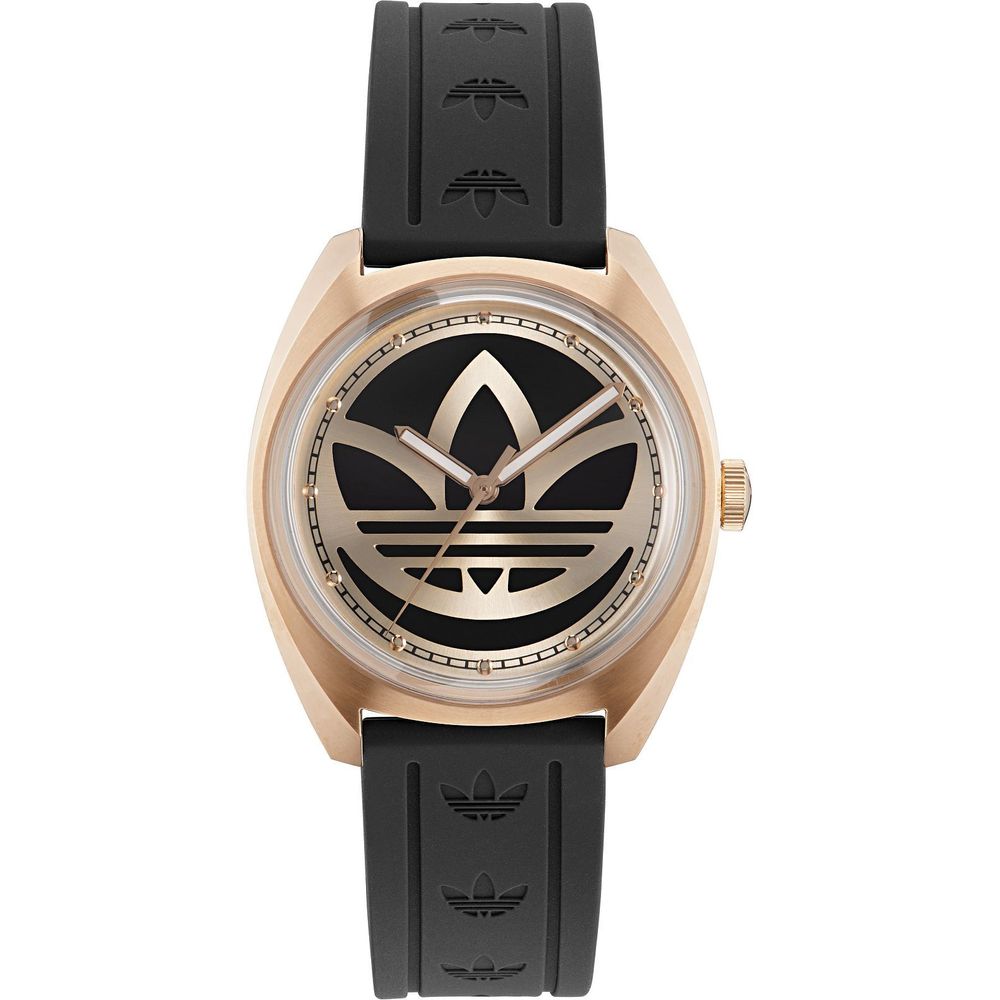 Adidas Black Synthetic Dress Watch