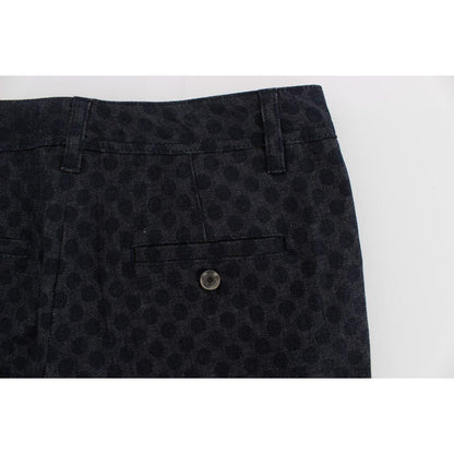 Dolce & Gabbana Polka Dotted Slim Capris Jeans 1% Elastane,1728,67345645728,Blue,Clothing,Dolce & Gabbana,IT38|XS,Jeans & Pants - Women - Clothing,Jeans Denim - Clothing,Material: 99% Cotton,New with tags,Slim Fit Jeans - Jeans Denim - Clothing,Women,Wome