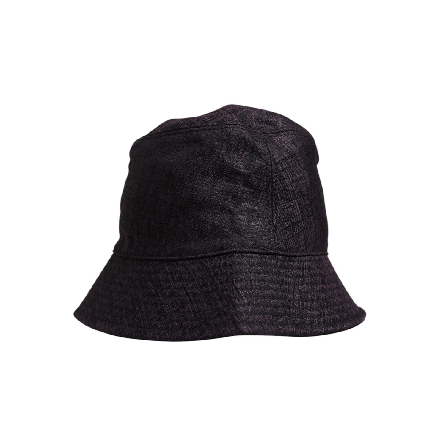 Dolce & Gabbana Black Wide Brim Nylon Bucket Hat