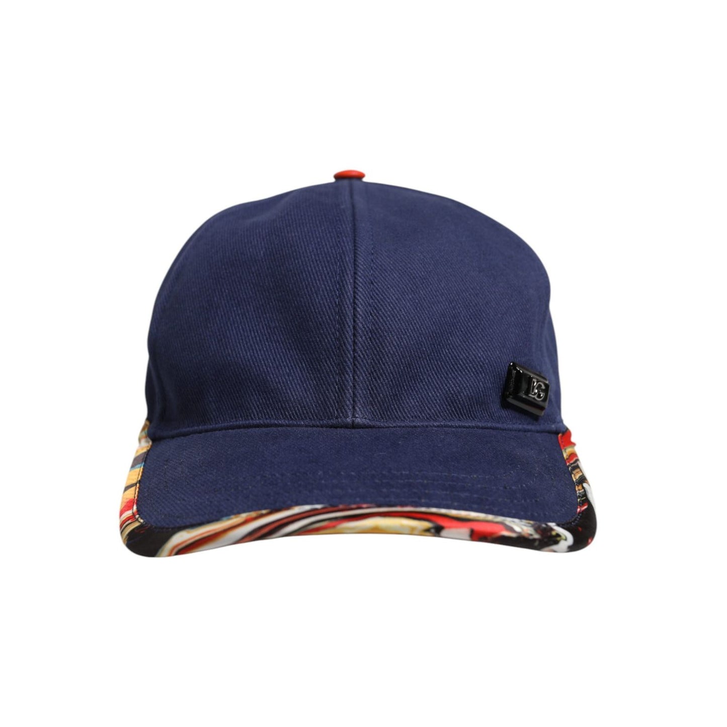 Dolce & Gabbana Blue Cotton 6 Panels Baseball Cap