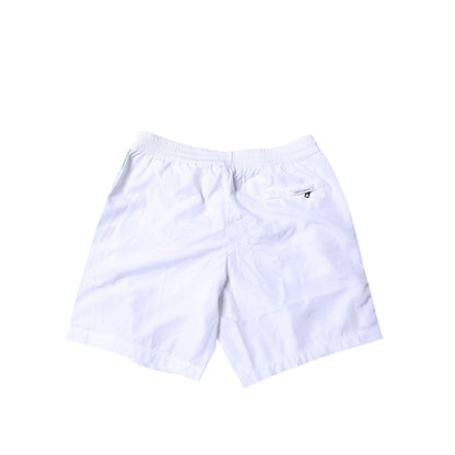 Dolce & Gabbana White Stripes Beachwear Shorts 2 Pc Swimwear