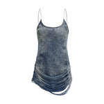 Diesel De-dra-short-fsg Mini Dress in denim DI-A189640CMBP01-S