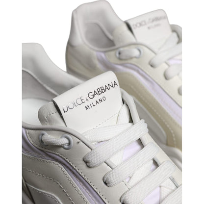 Dolce & Gabbana White Daymaster Low Top Sneakers Shoes