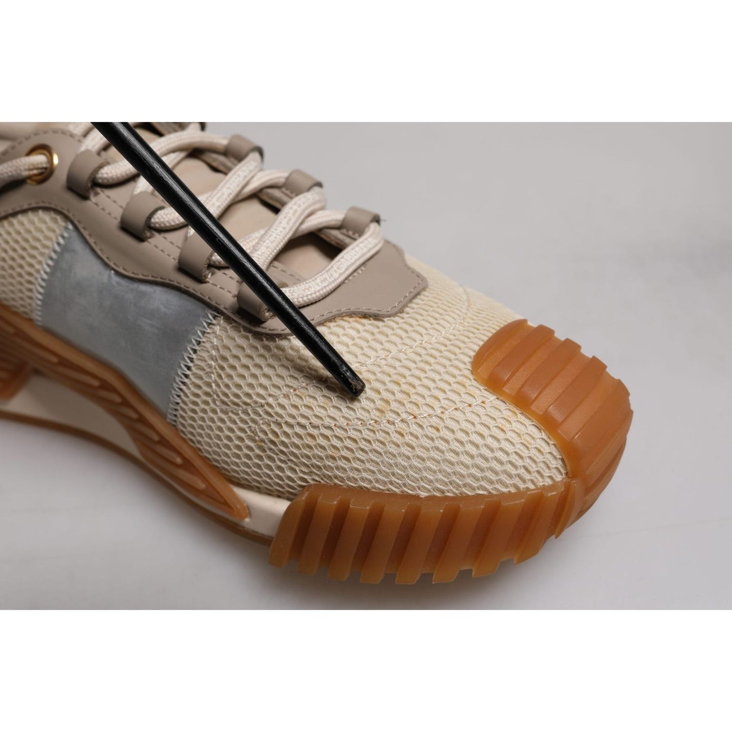 Dolce & Gabbana Multicolor Lace Up Low Top NS1 Sneakers Shoes