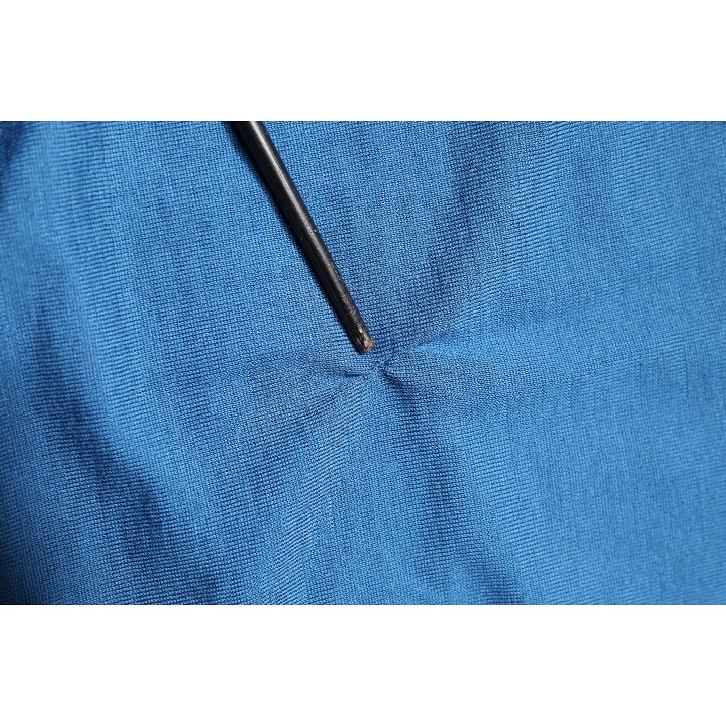 Dolce & Gabbana Blue Cashmere Crown V-neck Pullover Sweater