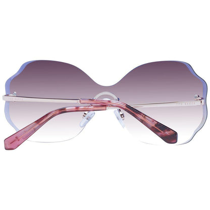 Ted Baker Rose Gold Acetate Sunglasses